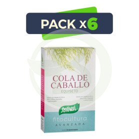 Pack 6x Cola de Caballo 40 Cápsulas Santiveri