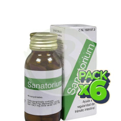 Pack 6x Sanatorium 48 Comprimidos Santiveri