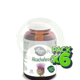 Pack 6x Alcachofera 120 Comprimidos El Granero