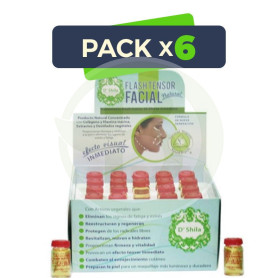 Pack 6x Flash Tensor Facial 7Ml. Shila