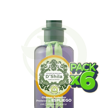 Pack 6x Champú Proteico De Espliego 300Ml. Shila