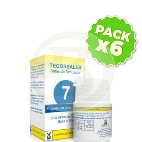 Pack 6x Tegorsal 7 20Gr. Tegor