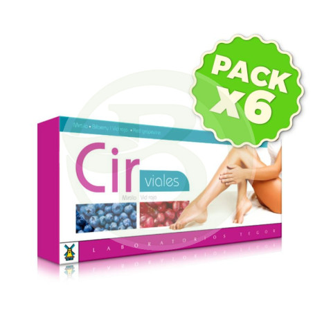 Pack 6x CIR 20 Viales Tegor