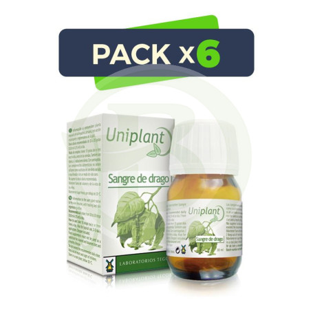 Pack 6x Uniplant Sangre de Drago 30Ml. Tegor