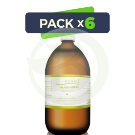 Pack 6x Aceite De Almendras 1Lt. Tegor