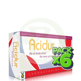 Pack 6x Acidur 60 Cápsulas Tegor