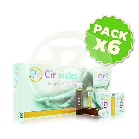 Pack 6x CIR 7 40 Cápsulas Tegor