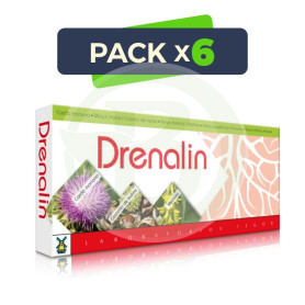 Pack 6x Drenalin 10 Viales Tegor