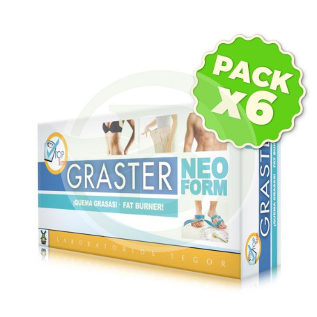 Pack 6x Graster Neoform 60 Cápsulas Tegor