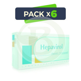 Pack 6x Hepavirol 60 Cápsulas Tegor