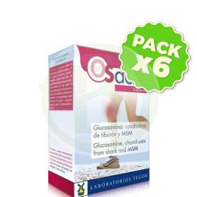 Pack 6x Osactiv 40 cápsulas Tegor