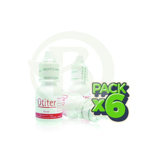 Pack 6x Otiter 10Ml. Gotero Tegor