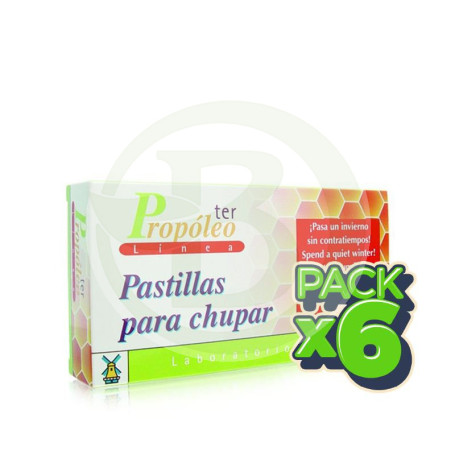 Pack 6x Propoleoter 30 Pastillas Tegor