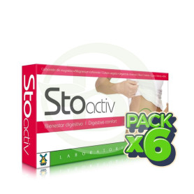 Pack 6x Stoactiv 40 Cápsulas Tegor