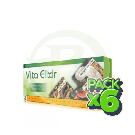 Pack 6x Vitaelixir 20 Viales Tegor