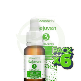 Pack 6x Cannabidol Rejuven 3 15Ml Tegor