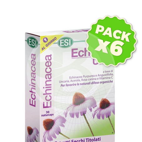 Pack 6x Echinaid Urto 30 Cápsulas ESI - Trepat Diet