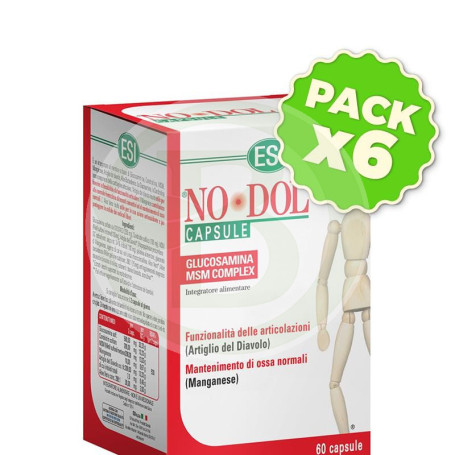 Pack 6x Nodol 60 Cápsulas ESI - Trepat Diet