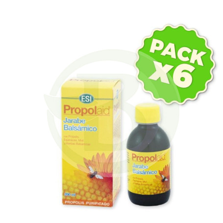 Pack 6x Propolaid Jarabe Balsámico Con Própolis 200Ml. ESI - Trepat Diet