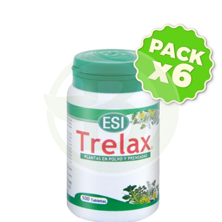 Pack 6x Trelax 100 Tabletas ESI - Trepat Diet
