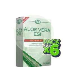 Pack 6x Aloe Vera Digestivo 30 Tabletas ESI - Trepat Diet
