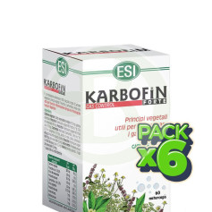 Pack 6x Karbofin Forte 60 Cápsulas ESI - Trepat Diet