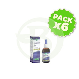 Pack 6x Melatonina Pura con Erbe 1Mg. 50Ml. Esi