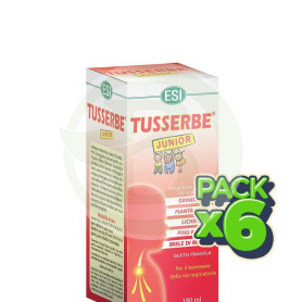 Pack 6x Tusserbe Junior 180Ml. ESI