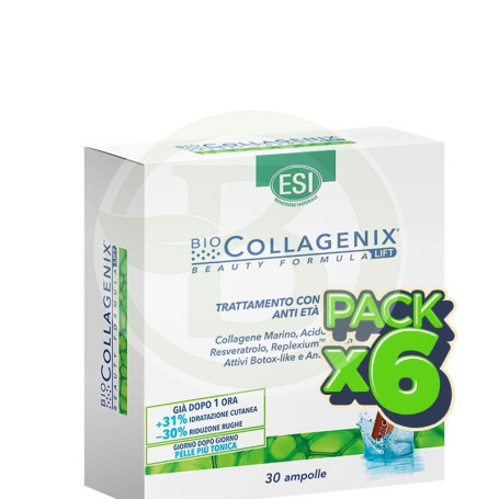 Pack 6x Collagenix 30 Ampollas Esi