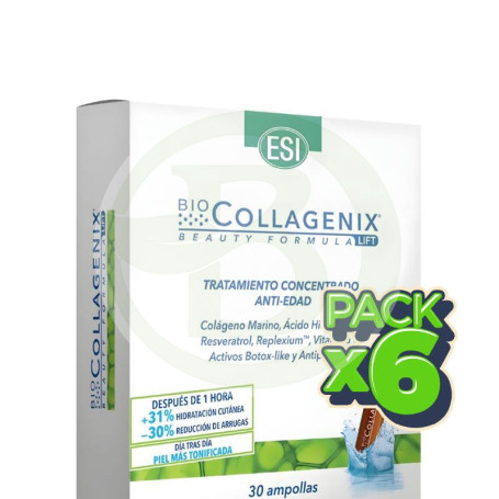 Pack 6x Collagenix 30 Ampollas Esi