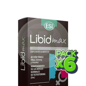 Pack 6x Libidmax 10 Cápsulas Esi