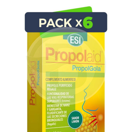 Pack 6x Propolgola Limón 30 Tabletas Esi