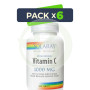 Pack 6x Vitamina C 1.000Mg. 100 Comprimidos Solaray