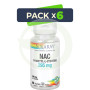 Pack 6x NAC 60 Cápsulas Solaray