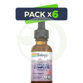 Pack 6x Orégano Complete 30Ml. Solaray