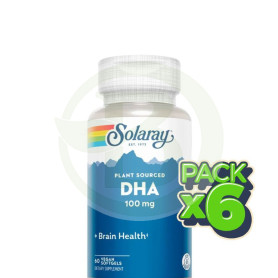 Pack 6x Dha Neuromins 60 Perlas Solaray
