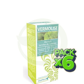Pack 6x Vermolise Solución Oral 250Ml. Dietmed
