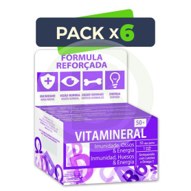 Pack 6x Vitamineral 50+ Gold 30 Cápsulas Dietmed