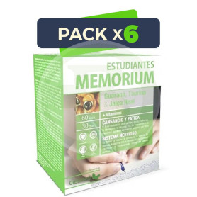 Pack 6x Memorium Estudiantes Jalea Real 60 Cápsulas Dietmed