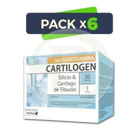 Pack 6x Cartilogen 30 Sobres Dietmed