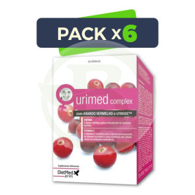 Pack 6x Urimed Complex 28 Cápsulas Dietmed