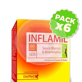 Pack 6x Inflamil 60 Comprimidos Dietmed