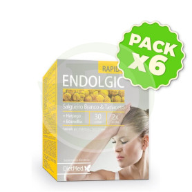 Pack 6x Endolgic 30 Comprimidos Dietmed