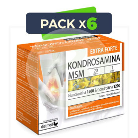Pack 6x Kondrosamina Extra Forte 20 Sobres Dietmed