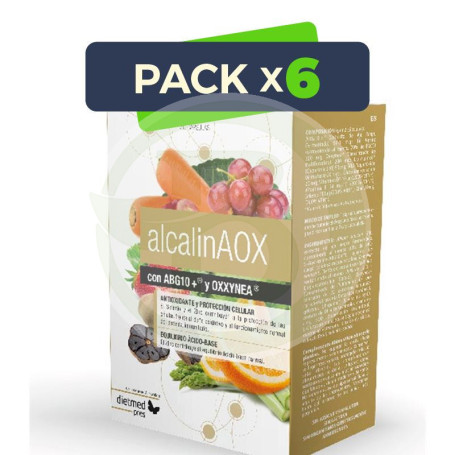 Pack 6x Alcalinaox 30 Cápsulas Dietmed