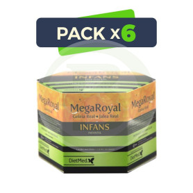 Pack 6x Megaroyal Infans 20 Ampollas Dietmed