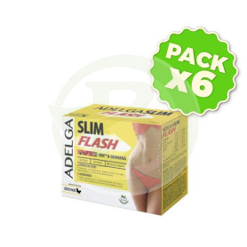 Pack 6x Adelgaslim Flash 60 Cápsulas Dietmed