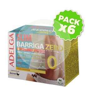 Pack 6x Adelgaslim Barriga Zero 30 Cápsulas Dietmed