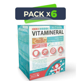 Pack 6x Vitamineral A-Z 15 Ampollas Dietmed