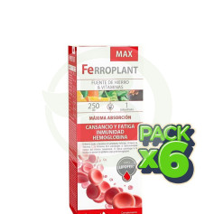 Pack 6x Ferroplant Max 250Ml Dietmed